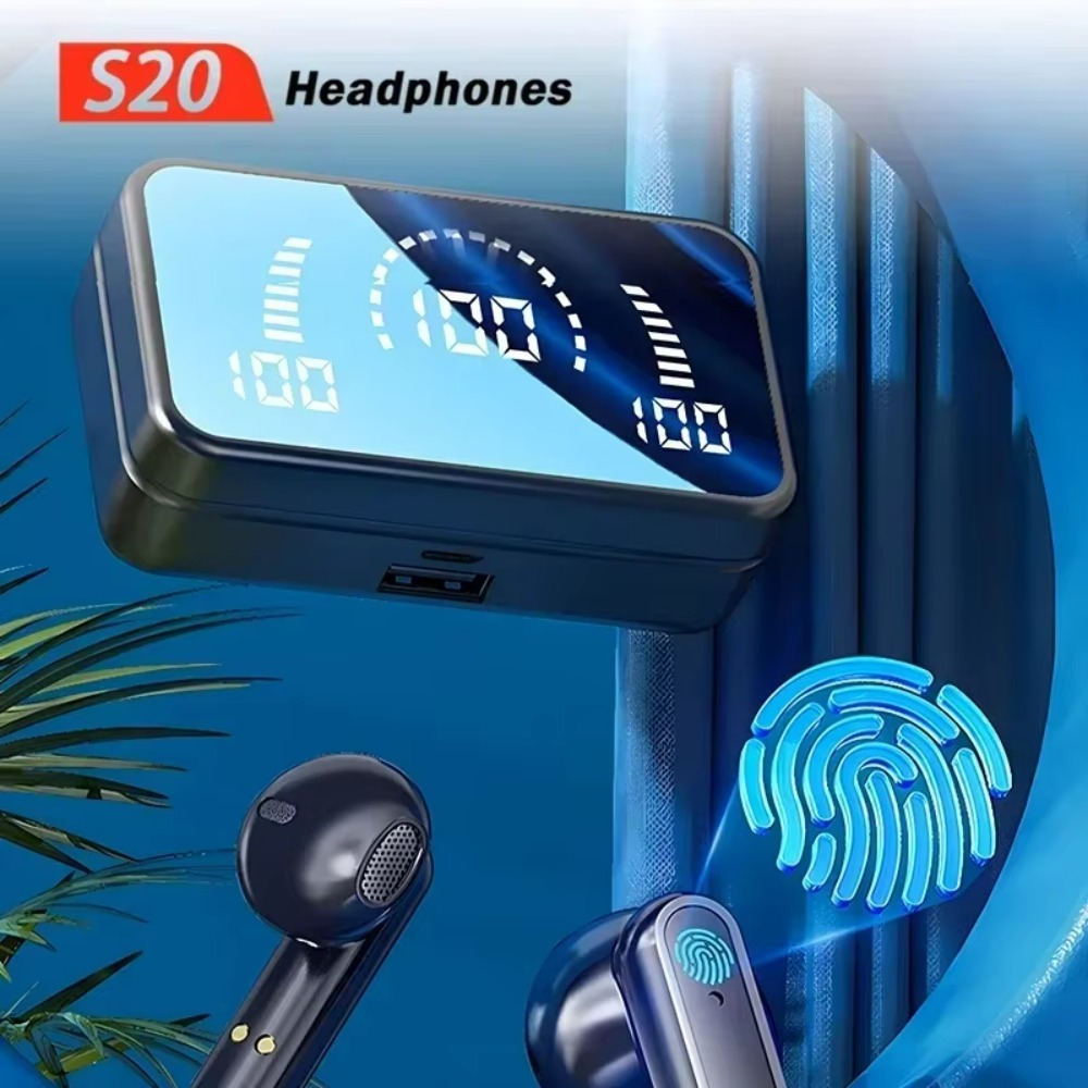 QCY TWS S20 Earphone Bluetooth - Wireless Earbuds Tws 评论和价格