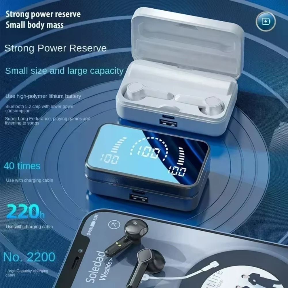 QCY TWS S20 Earphone Bluetooth - Wireless Earbuds Tws 评论和价格