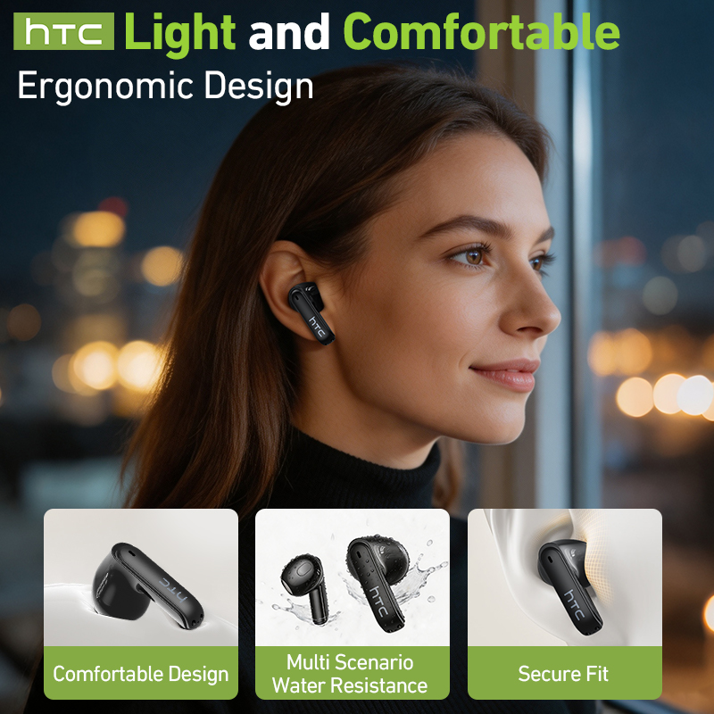 HTC NE94 Gaming TWS Earphones  - Wireless Earbuds Tws 评论和价格