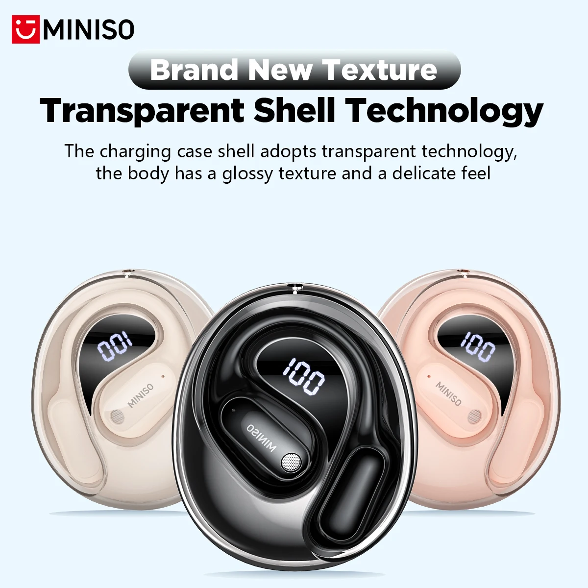 MINISO MS190 Real Time AI Voic - Bluetooth Headset On Ear 评论和价格
